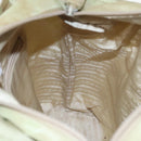 PRADA Tote Bag Nylon Beige Auth 95965-19