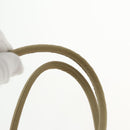 PRADA Tote Bag Nylon Beige Auth 95965-8