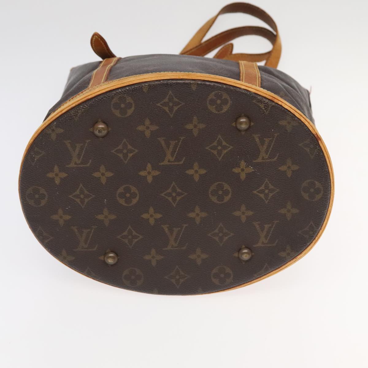 LOUIS VUITTON Monogram Bucket GM Shoulder Bag M42236 LV Auth 95968