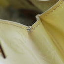 LOUIS VUITTON Monogram Vernis Reade PM Hand Bag Perle M91336 LV Auth 95969-9