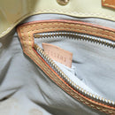 LOUIS VUITTON Monogram Vernis Reade PM Handtas Perle M91336 LV Auth 95969-12