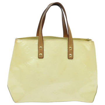 LOUIS VUITTON Monogram Vernis Reade PM Hand Bag Perle M91336 LV Auth 95969 - 0