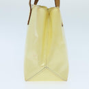 LOUIS VUITTON Monogram Vernis Reade PM Hand Bag Perle M91336 LV Auth 95969-3