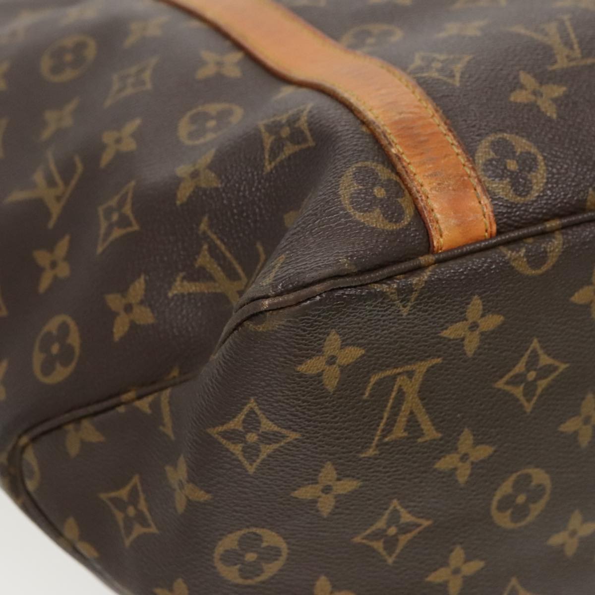 LOUIS VUITTON Monogram Sac Shopping GM Tote Bag M51110 LV Auth 95972