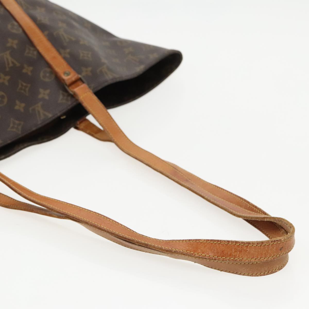 LOUIS VUITTON Monogram Sac Shopping GM Tote Bag M51110 LV Auth 95972