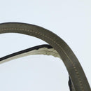 PRADA Tote Bag Nylon Cream Gold Auth 95978-8