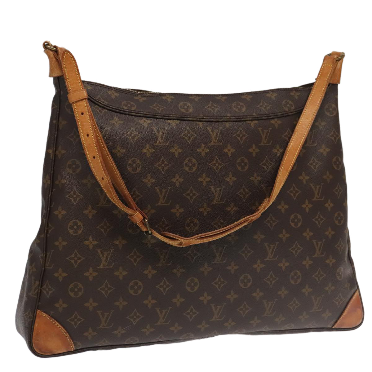 LOUIS VUITTON Monogram Boulogne 50 Shoulder Bag M51114 LV Auth 95985