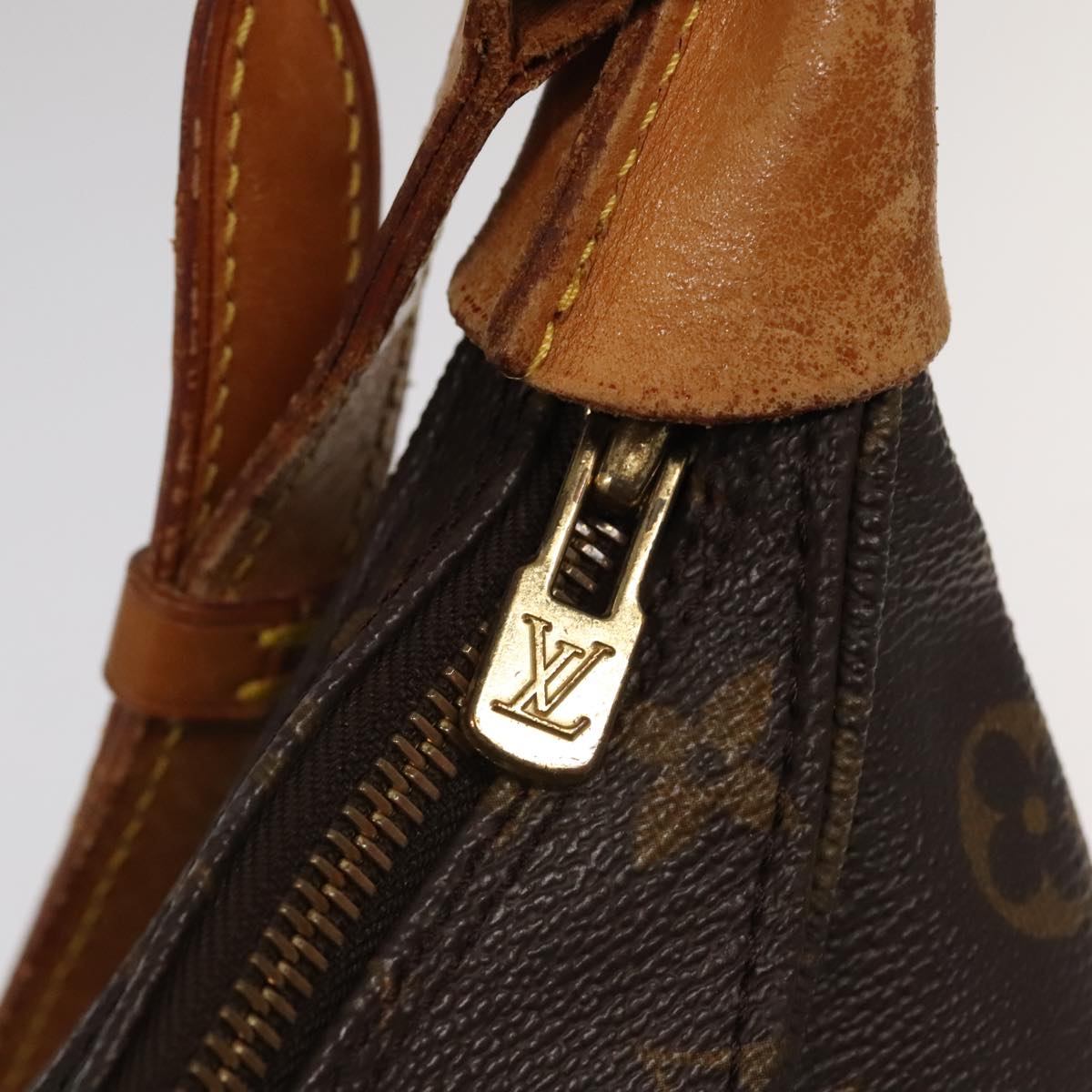 LOUIS VUITTON Monogram Boulogne 50 Shoulder Bag M51114 LV Auth 95985