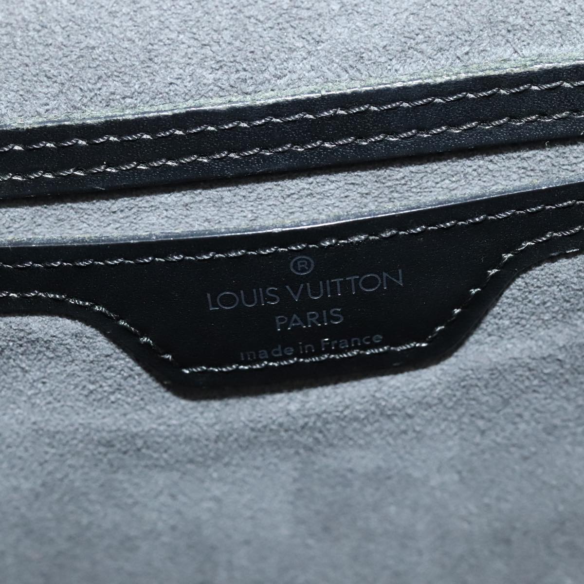 LOUIS VUITTON Epi Coblanc Shoulder Bag Black M52292 LV Auth 95987