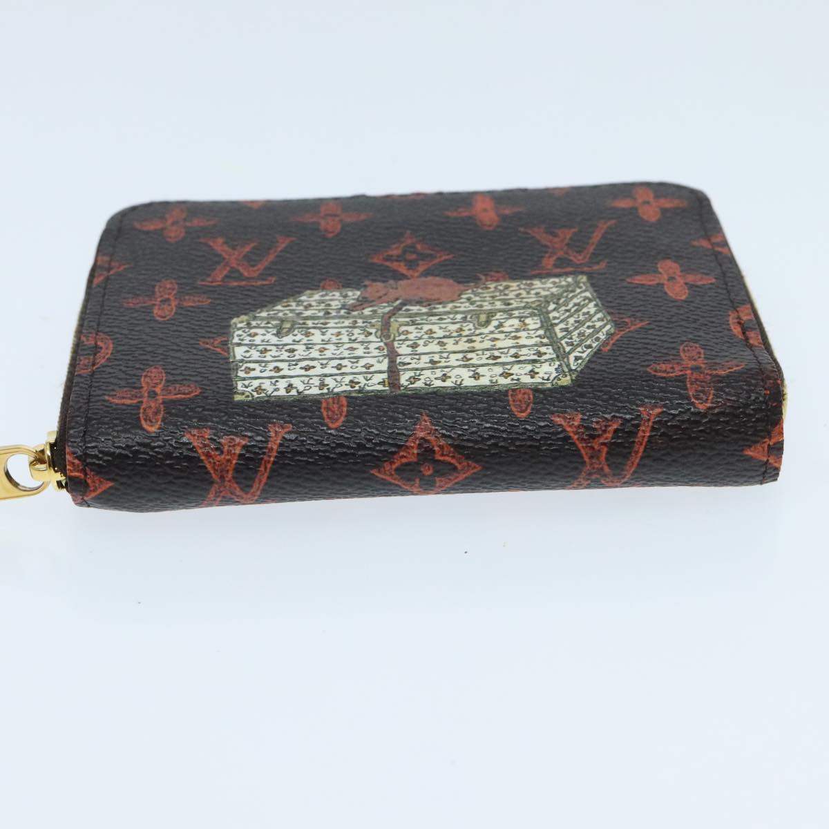 LOUIS VUITTON Catgram Cruise Collection Zippy Coin Purse M63883 LV Auth 96009A