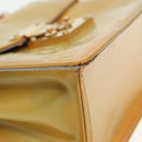 LOUIS VUITTON Monogram Vernis Spring Street Hand Bag Gris M91029 LV Auth 96019-8