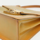 LOUIS VUITTON Monogram Vernis Spring Street Hand Bag Gris M91029 LV Auth 96019-15