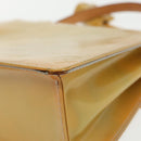 LOUIS VUITTON Monogram Vernis Spring Street Hand Bag Gris M91029 LV Auth 96019-17