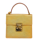 LOUIS VUITTON Monogram Vernis Spring Street Hand Bag Gris M91029 LV Auth 96019-13