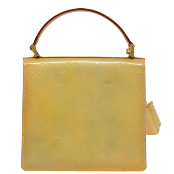 LOUIS VUITTON Monogram Vernis Spring Street Hand Bag Gris M91029 LV Auth 96019 - 0