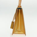 LOUIS VUITTON Monogram Vernis Spring Street Hand Bag Gris M91029 LV Auth 96019-3