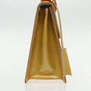 LOUIS VUITTON Monogram Vernis Spring Street Hand Bag Gris M91029 LV Auth 96019-4