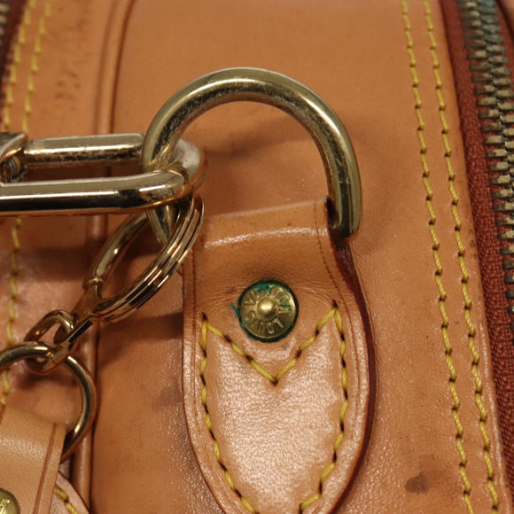 LOUIS VUITTON Nomad Reporter GM Shoulder Bag SPO Beige LV Auth 96049SAV