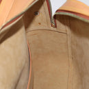 LOUIS VUITTON Nomad Reporter GM Shoulder Bag SPO Beige LV Auth 96049AV-23