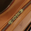 LOUIS VUITTON Nomad Reporter GM Shoulder Bag SPO Beige LV Auth 96049SAV-25
