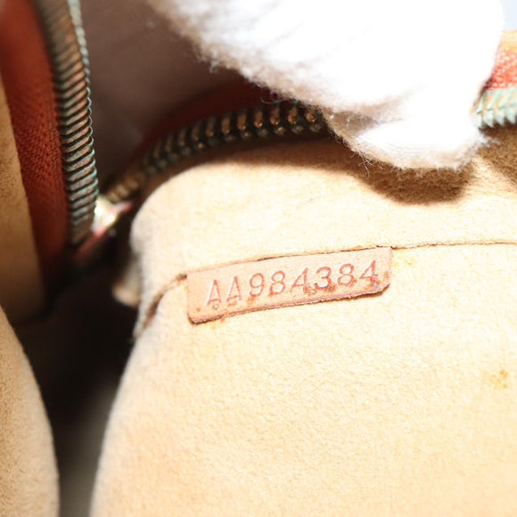 LOUIS VUITTON Nomad Reporter GM Shoulder Bag SPO Beige LV Auth 96049AV