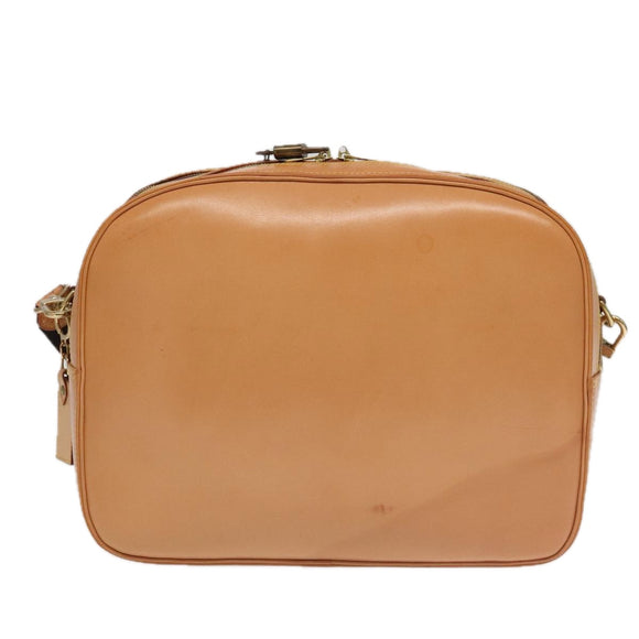 LOUIS VUITTON Nomad Reporter GM Shoulder Bag SPO Beige LV Auth 96049AV