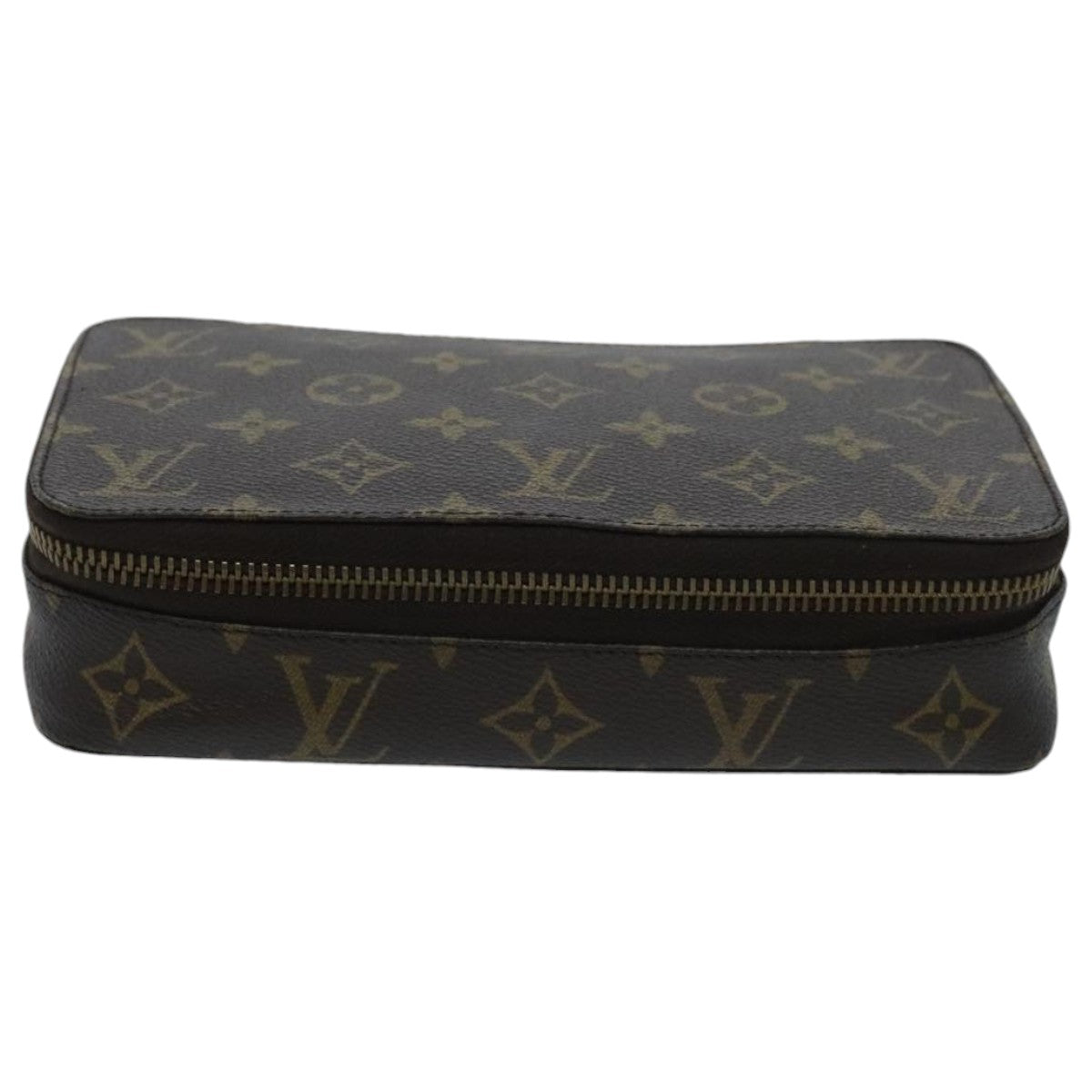 LOUIS VUITTON Monogram Poche Monte Carlo Jewelry Box M47352 LV Auth 96053 - 0