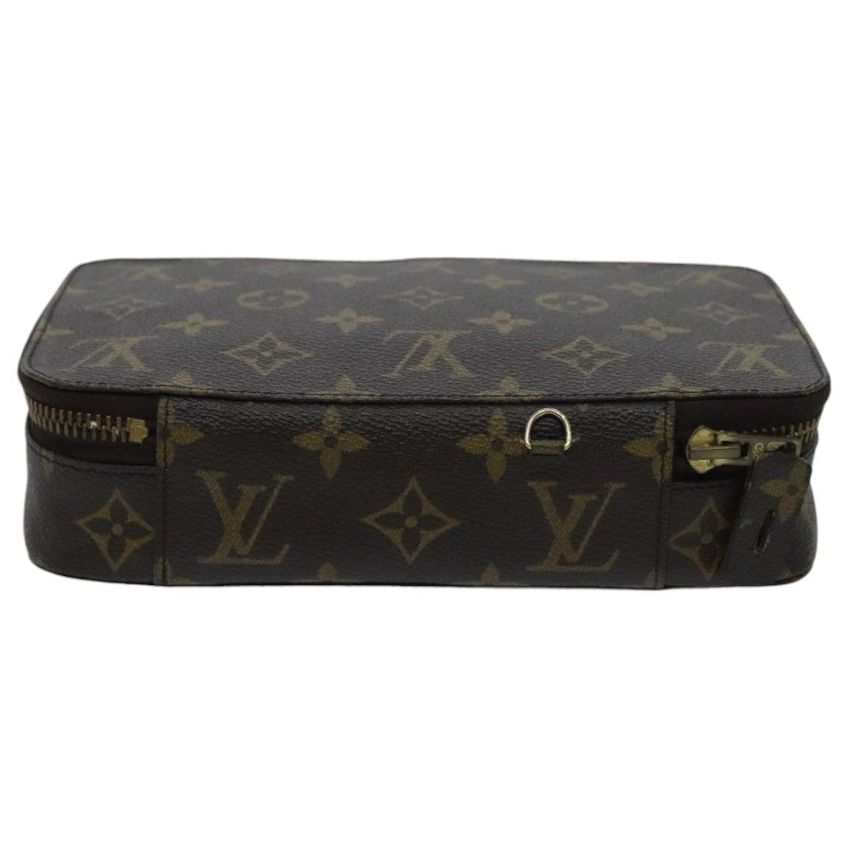 LOUIS VUITTON Monogram Poche Monte Carlo Jewelry Box M47352 LV Auth 96053