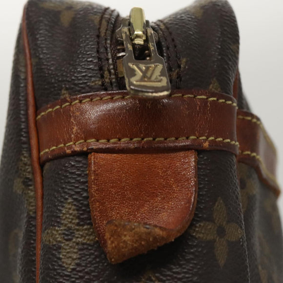 LOUIS VUITTON Monogram Compiegne 28 Clutch Bag M51845 LV Auth 96054