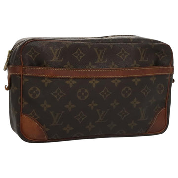 LOUIS VUITTON Monogram Compiegne 28 Clutch Bag M51845 LV Auth 96054