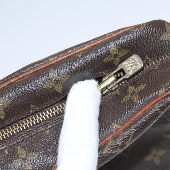 LOUIS VUITTON Monogram Compiegne 28 Clutch Bag M51845 LV Auth 96054