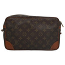 LOUIS VUITTON Monogram Compiegne 28 Clutch Bag M51845 LV Auth 96054-2