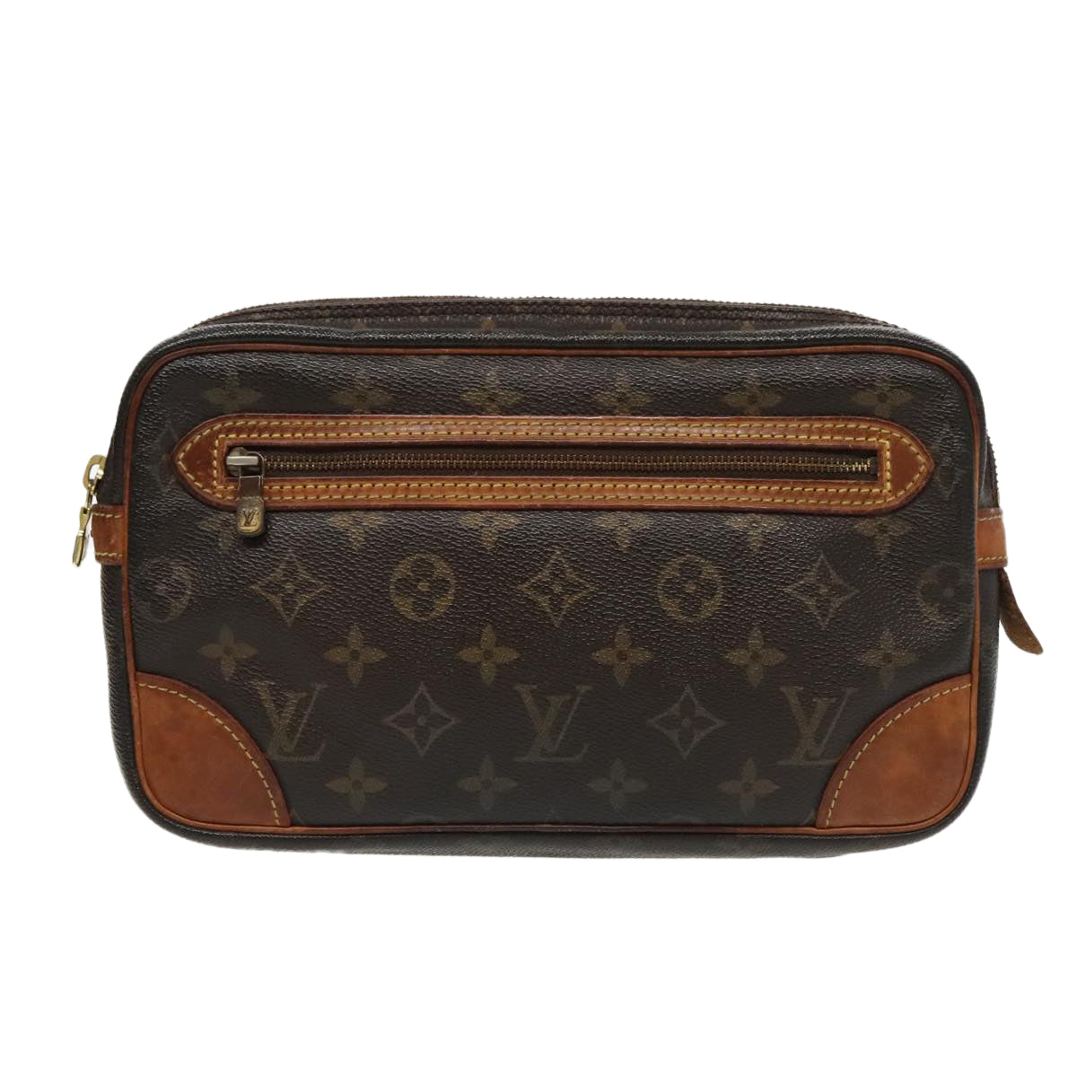 LOUIS VUITTON Monogram Marly Dragonne GM Clutch Bag M51825 LV Auth 96057