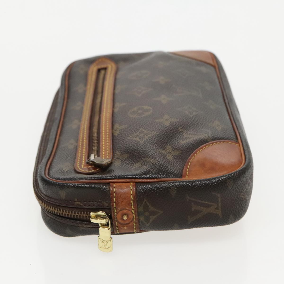 LOUIS VUITTON Monogram Marly Dragonne GM Clutch Bag M51825 LV Auth 96057