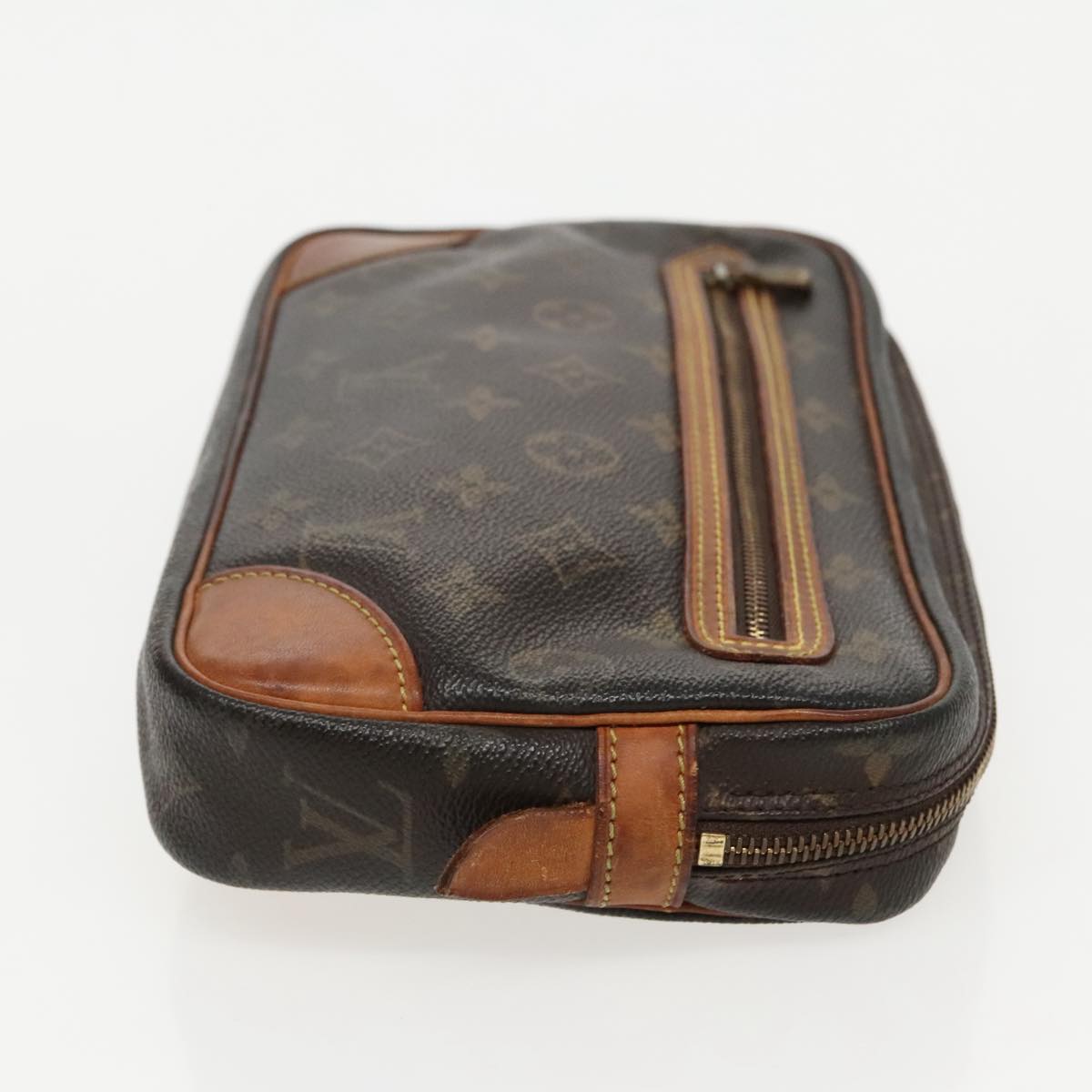 LOUIS VUITTON Monogram Marly Dragonne GM Clutch Bag M51825 LV Auth 96057