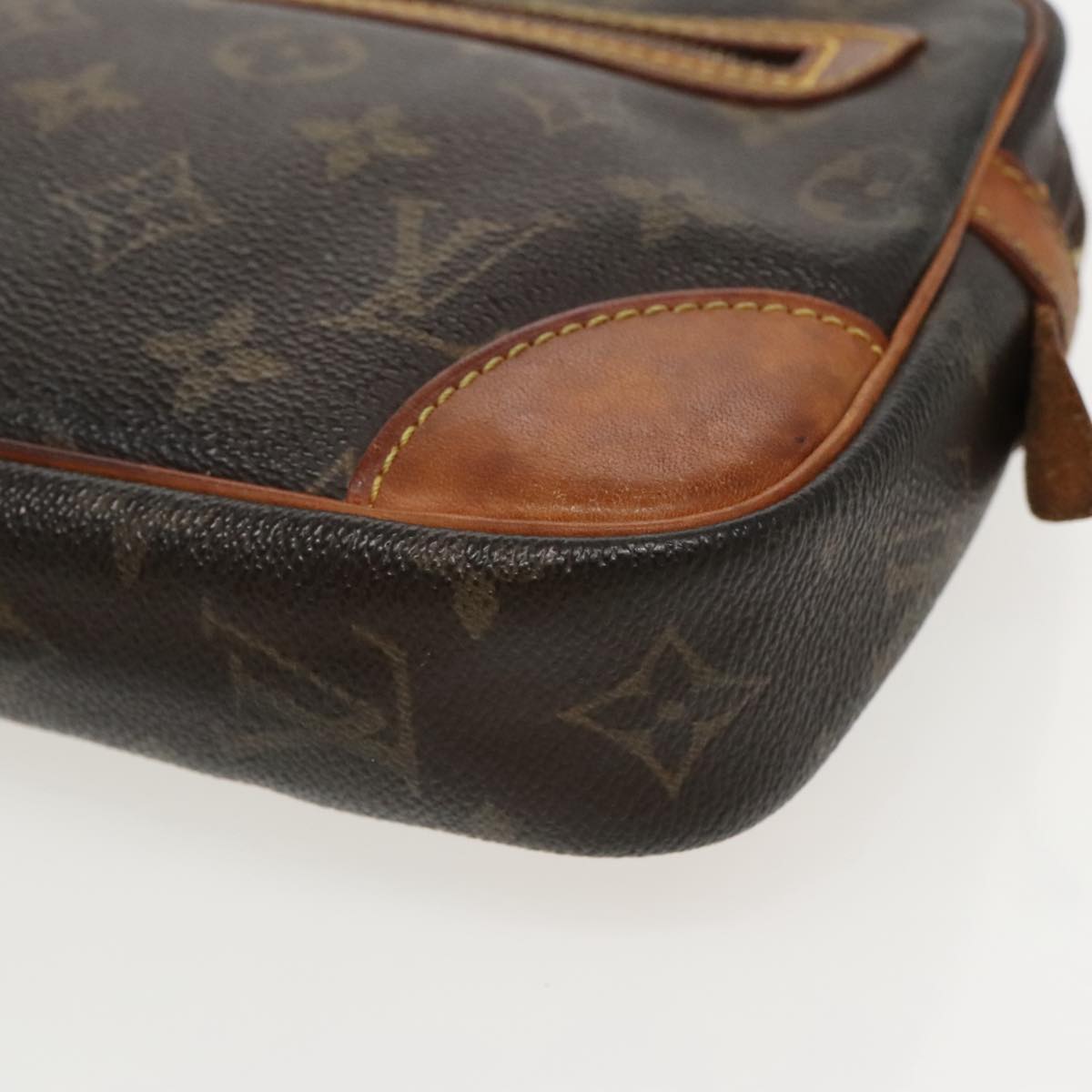 LOUIS VUITTON Monogram Marly Dragonne GM Clutch Bag M51825 LV Auth 96057