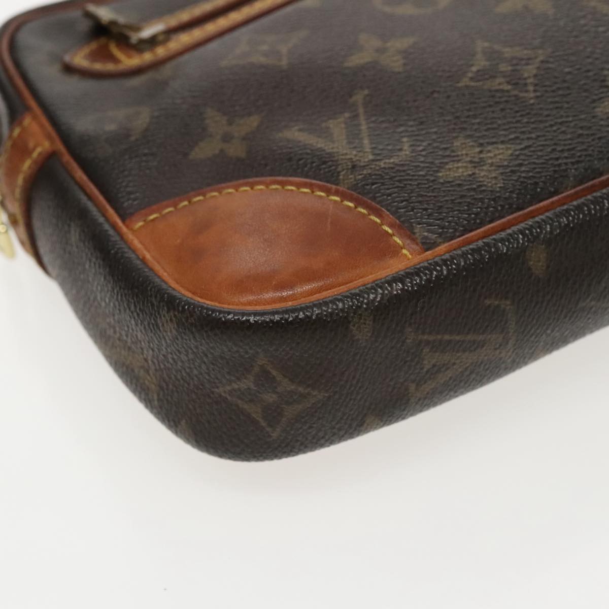 LOUIS VUITTON Monogram Marly Dragonne GM Clutch Bag M51825 LV Auth 96057