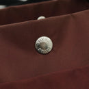 PRADA Tote Bag Nylon Bordeaux Silver Auth 96068-18