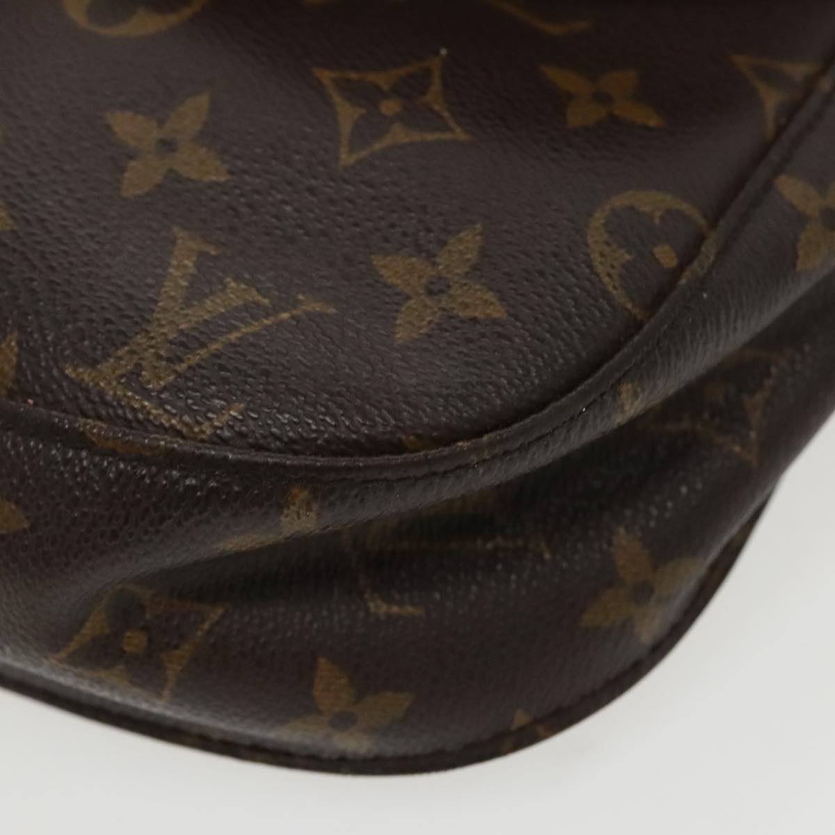 LOUIS VUITTON Monogram Saint Cloud GM Shoulder Bag M51242 LV Auth 96093