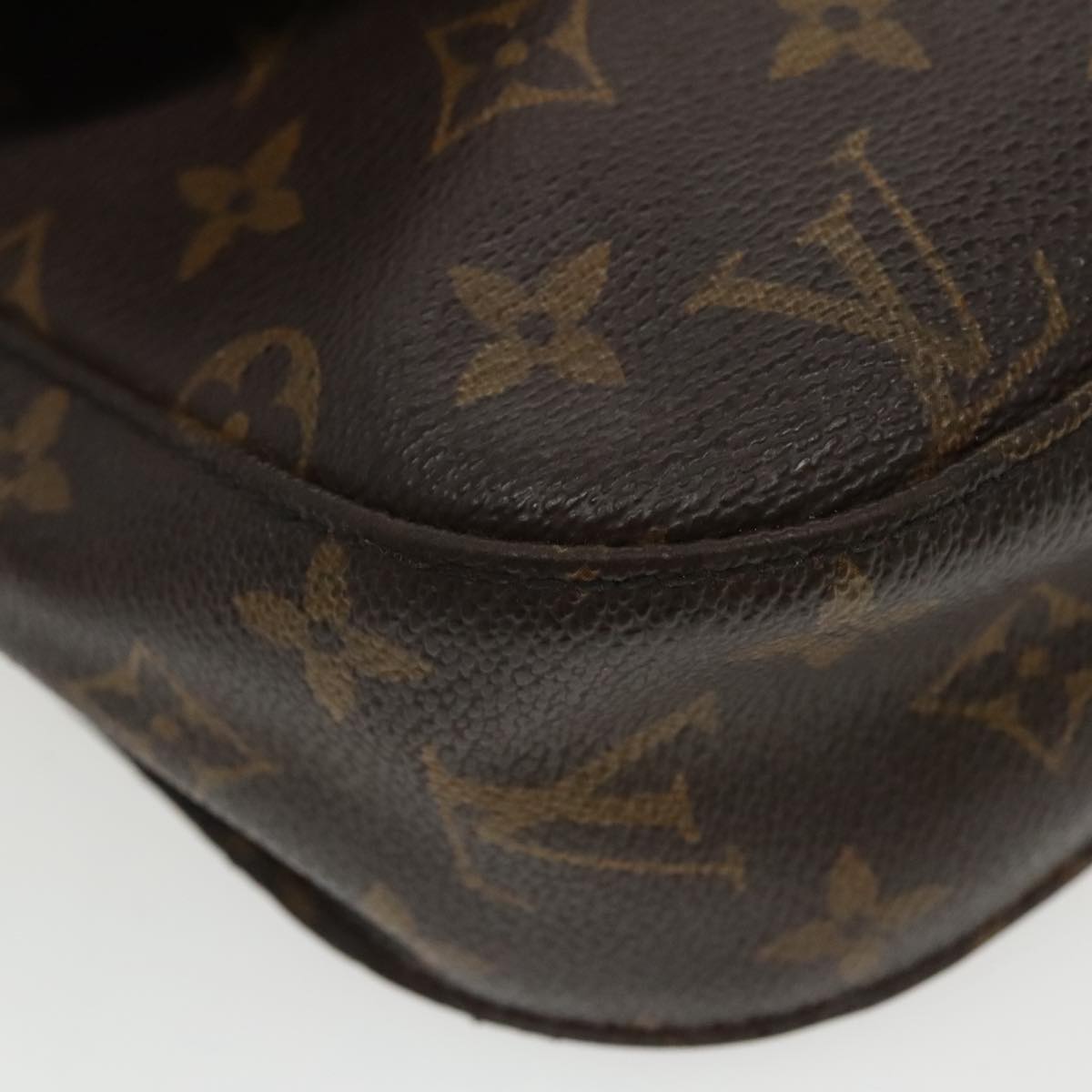 LOUIS VUITTON Monogram Saint Cloud GM Shoulder Bag M51242 LV Auth 96093