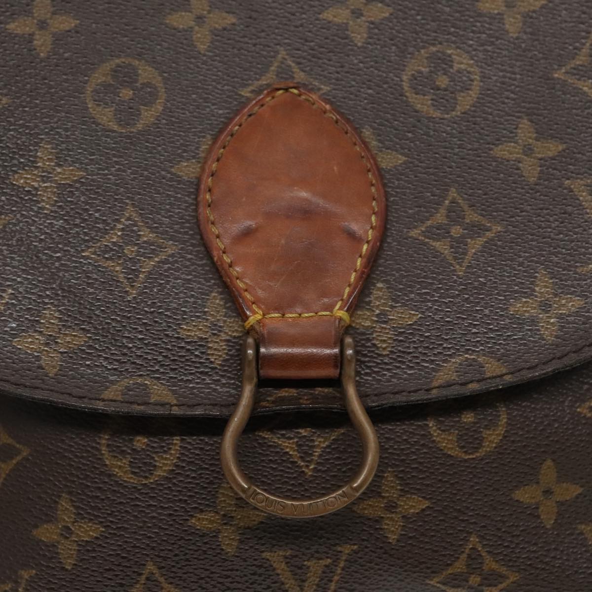 LOUIS VUITTON Monogram Saint Cloud GM Shoulder Bag M51242 LV Auth 96093