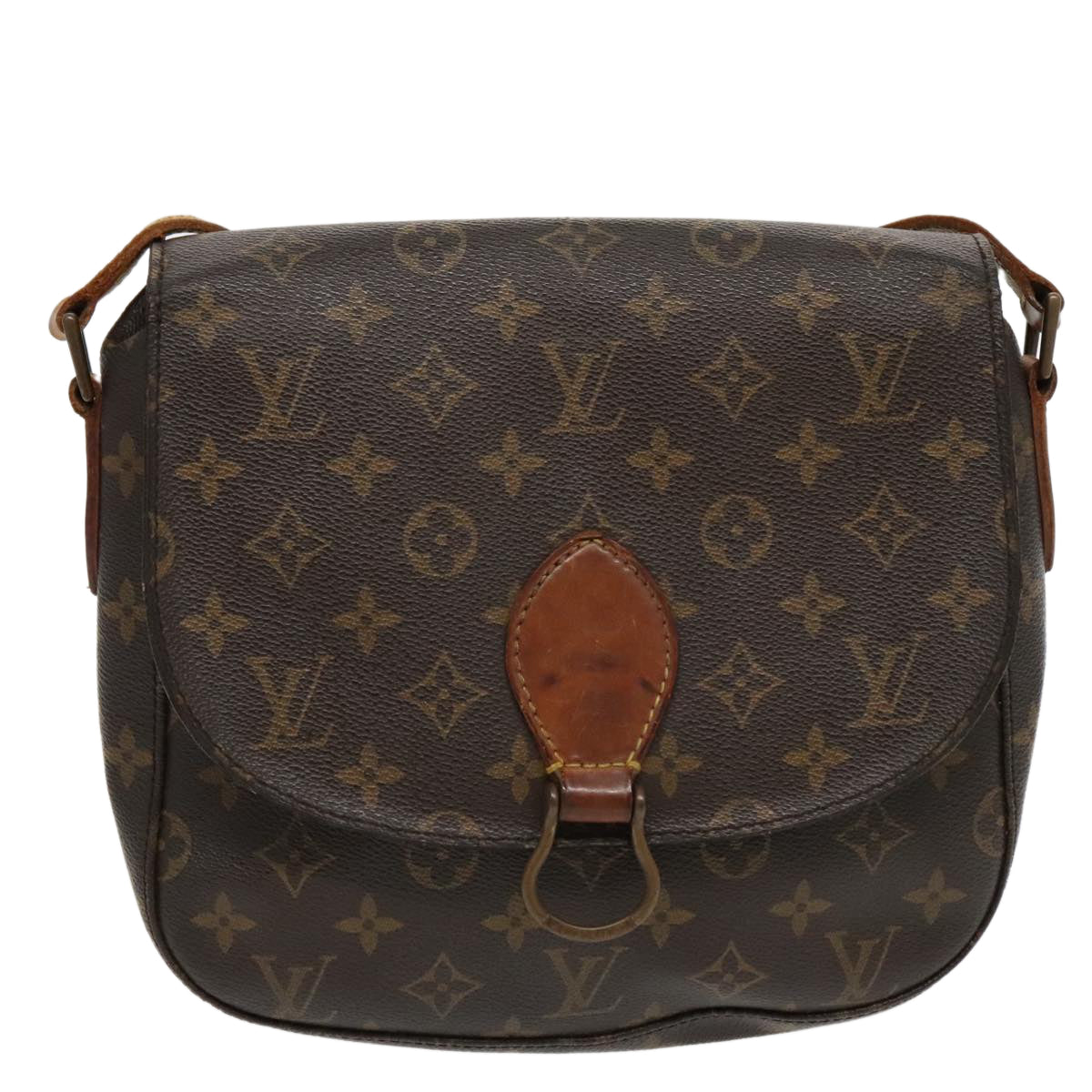 LOUIS VUITTON Monogram Saint Cloud GM Shoulder Bag M51242 LV Auth 96093 - 0