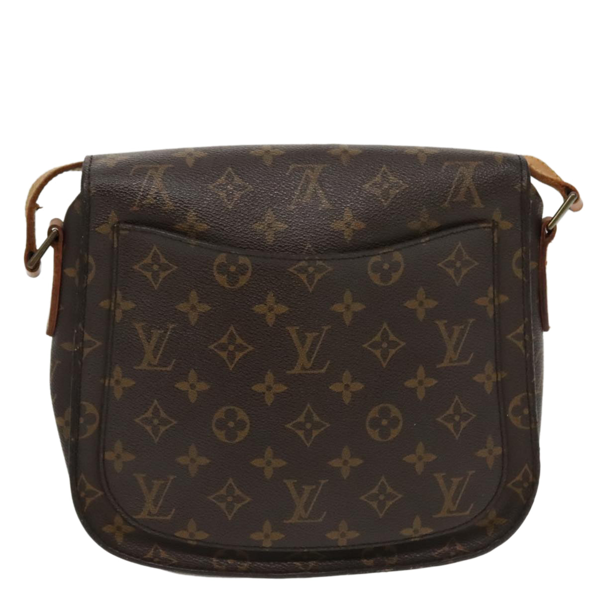 LOUIS VUITTON Monogram Saint Cloud GM Shoulder Bag M51242 LV Auth 96093