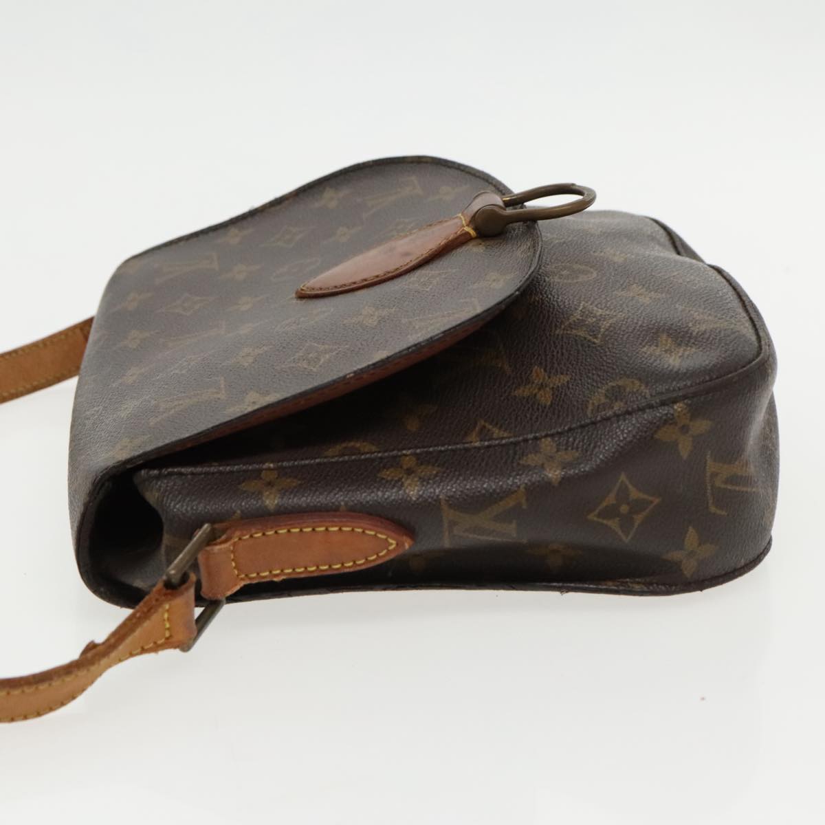 LOUIS VUITTON Monogram Saint Cloud GM Shoulder Bag M51242 LV Auth 96093