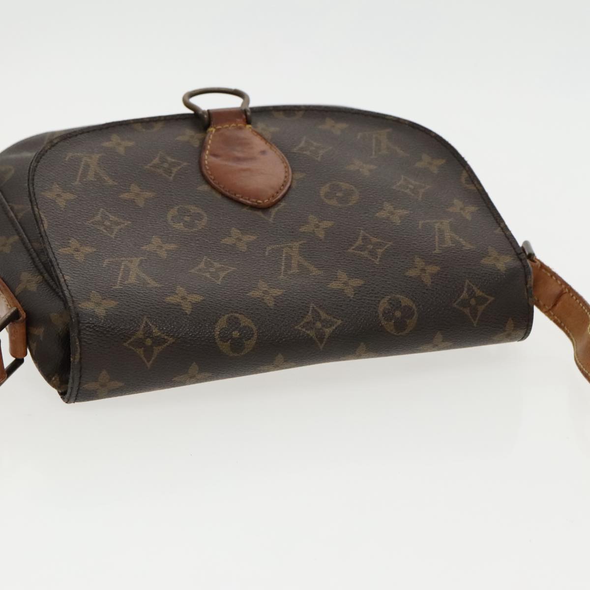 LOUIS VUITTON Monogram Saint Cloud GM Shoulder Bag M51242 LV Auth 96093