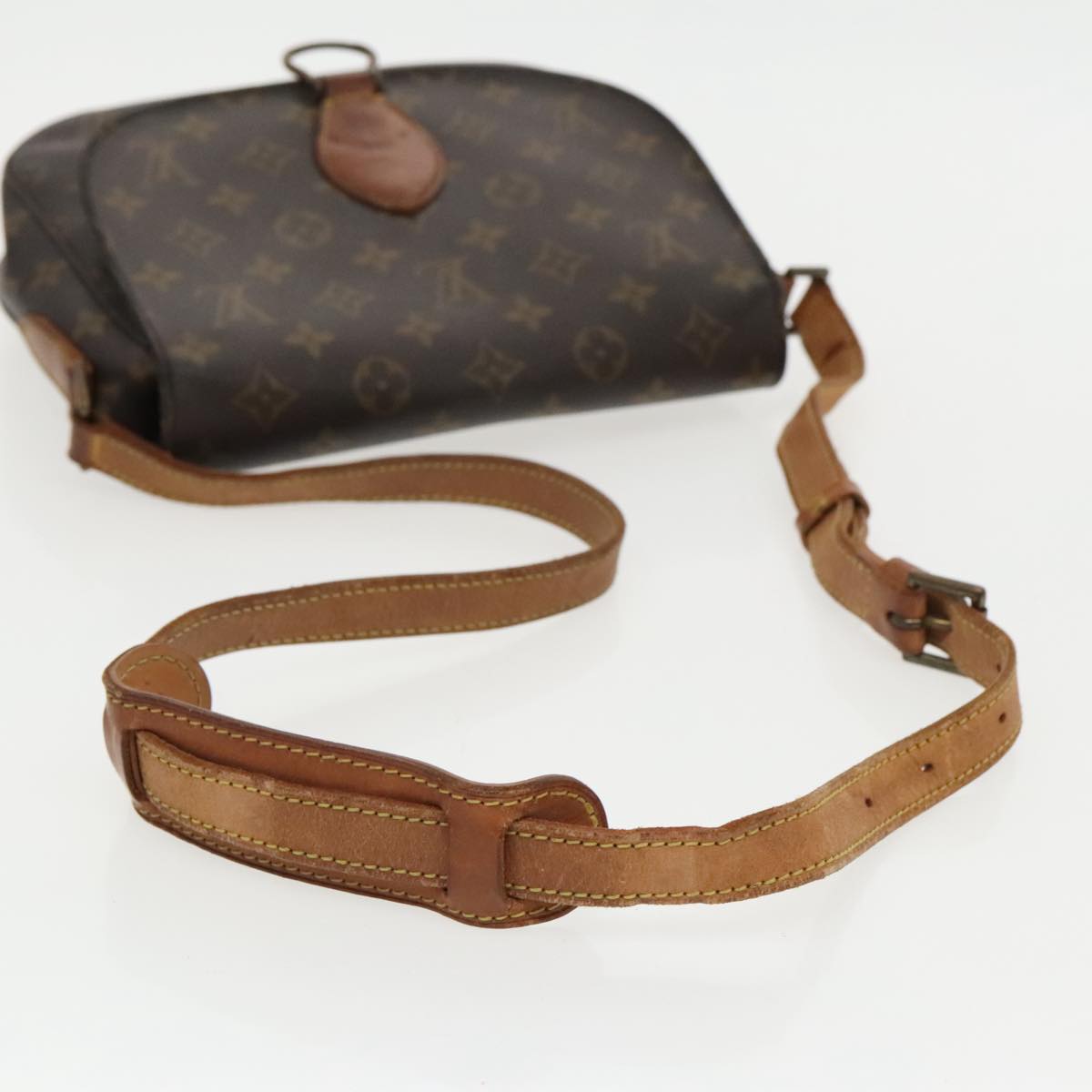 LOUIS VUITTON Monogram Saint Cloud GM Shoulder Bag M51242 LV Auth 96093