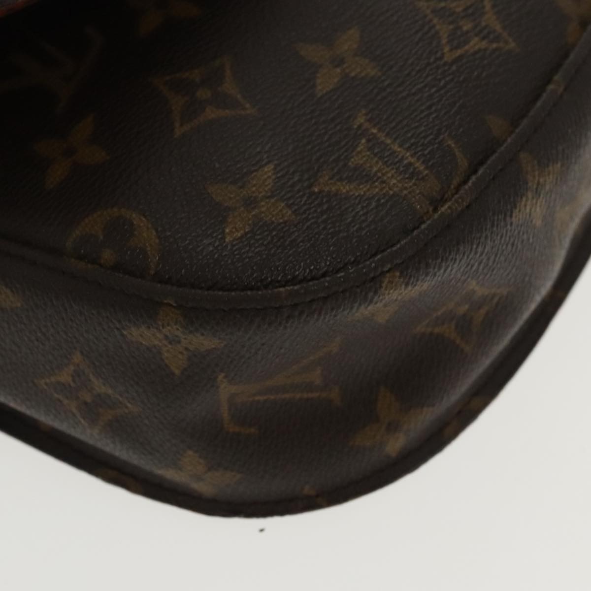 LOUIS VUITTON Monogram Saint Cloud GM Shoulder Bag M51242 LV Auth 96094