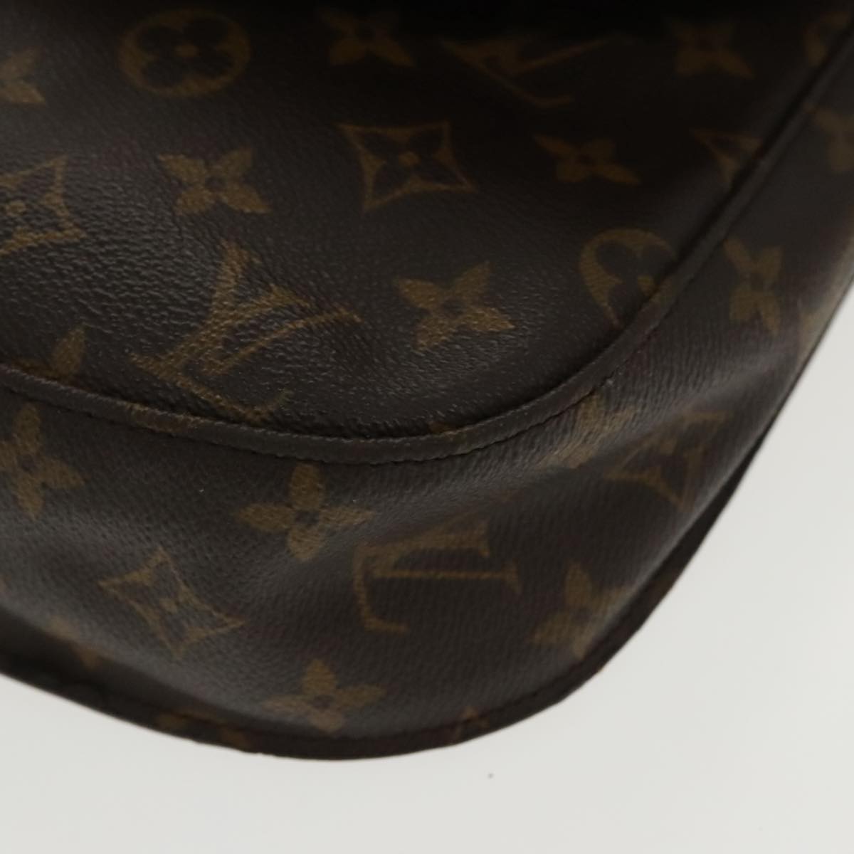 LOUIS VUITTON Monogram Saint Cloud GM Shoulder Bag M51242 LV Auth 96094