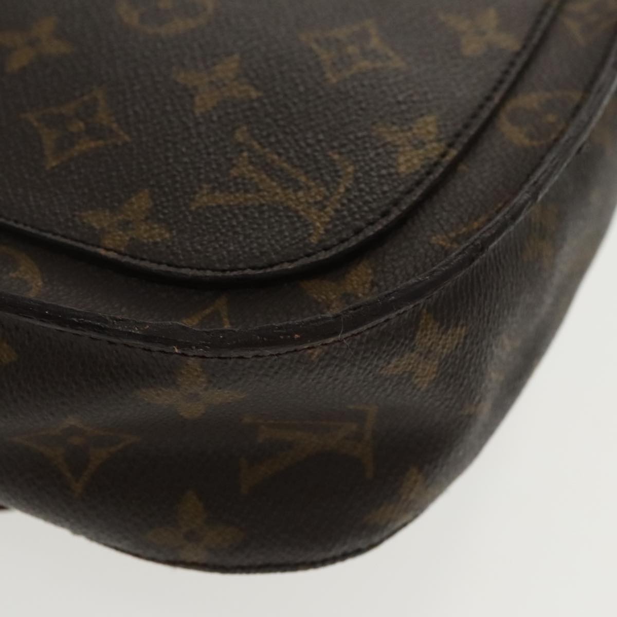 LOUIS VUITTON Monogram Saint Cloud GM Shoulder Bag M51242 LV Auth 96094