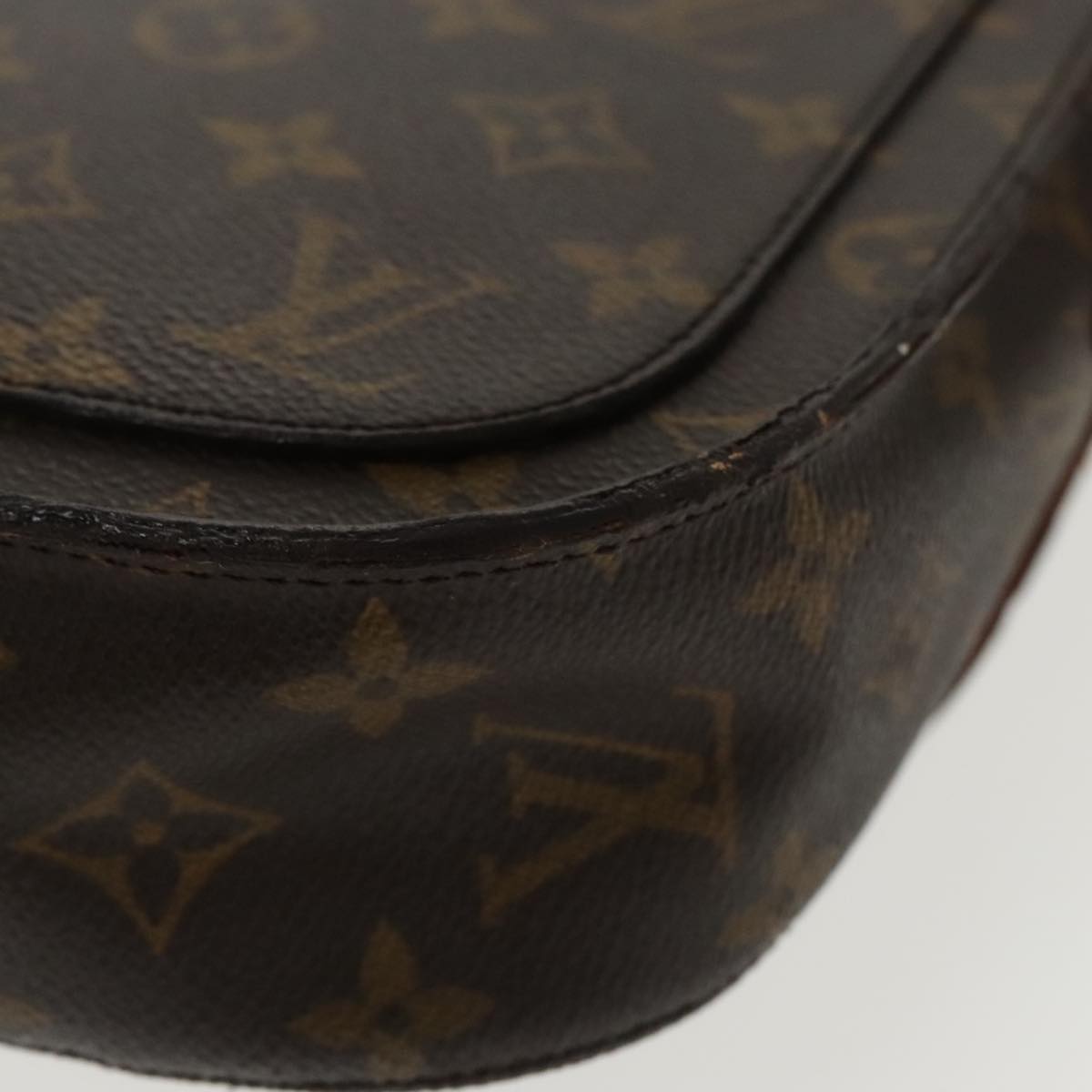 LOUIS VUITTON Monogram Saint Cloud GM Shoulder Bag M51242 LV Auth 96094